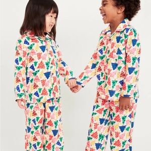 Old Navy Festive Family Matching Kids Pajama Set